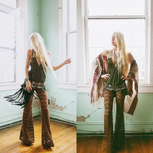 Free People Pants - Nightcap for Free People Lace Pants